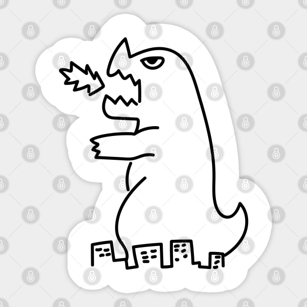 Dandadan Vamola's Kaiju Sticker by aniwear